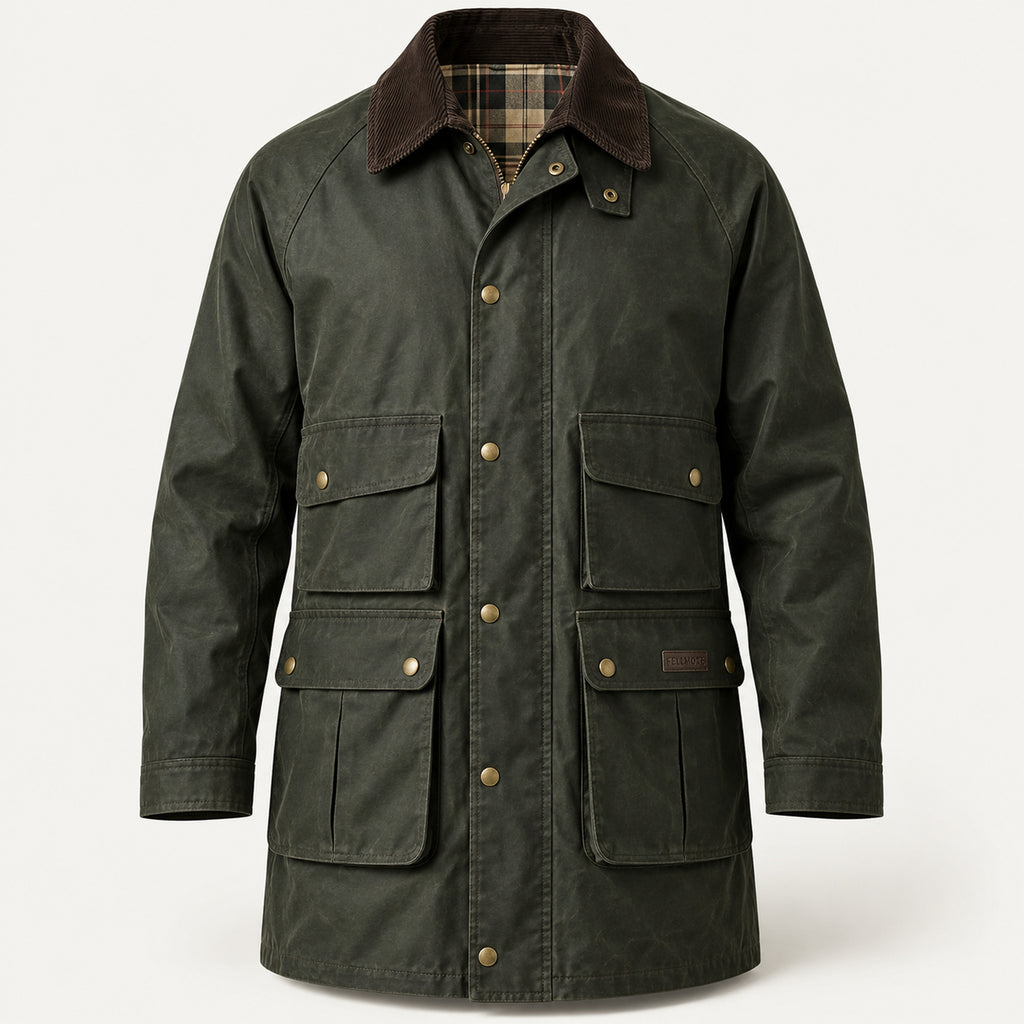 Blackmoor Wax Field Coat - Fell Green
