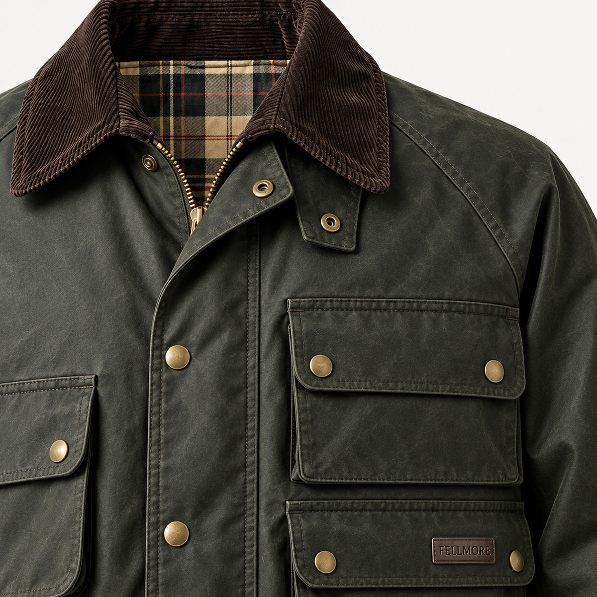 Blackmoor Wax Field Coat - Fell Green