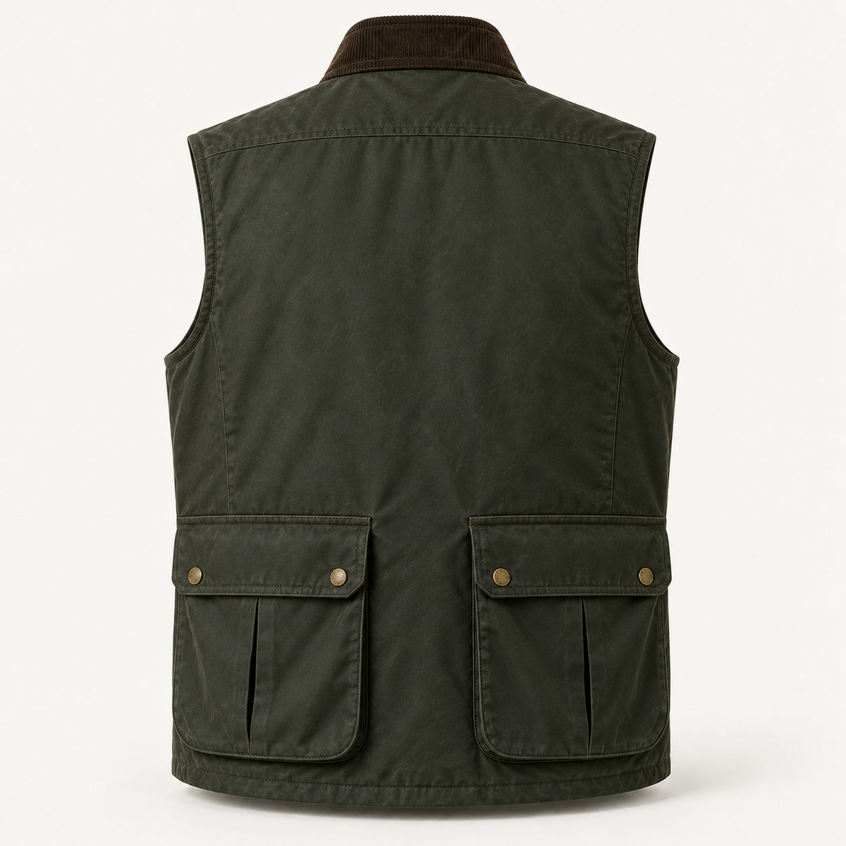 Bracken Wax Gilet - Fell Green