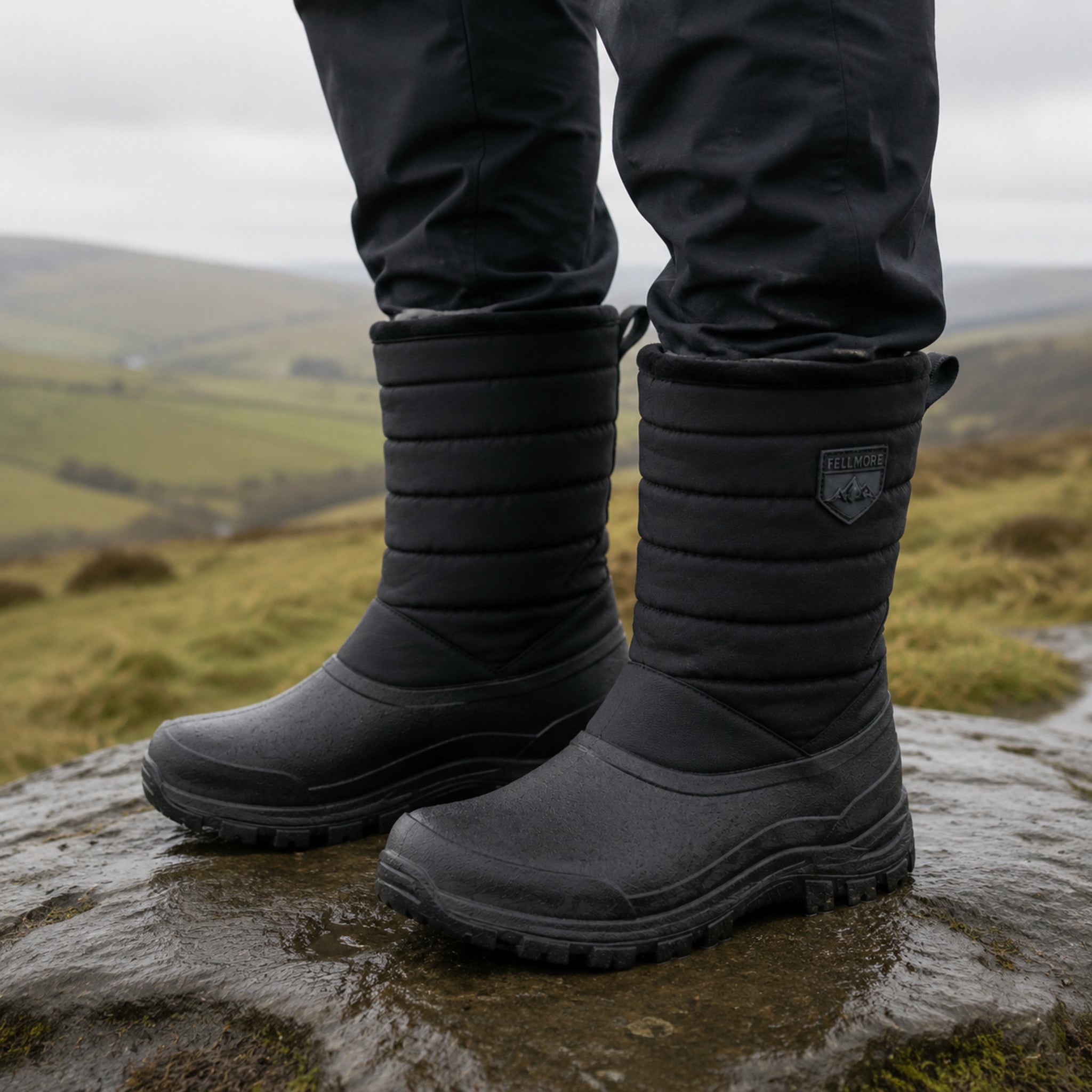 Men's Brantley Insulated Snow Boot — Black