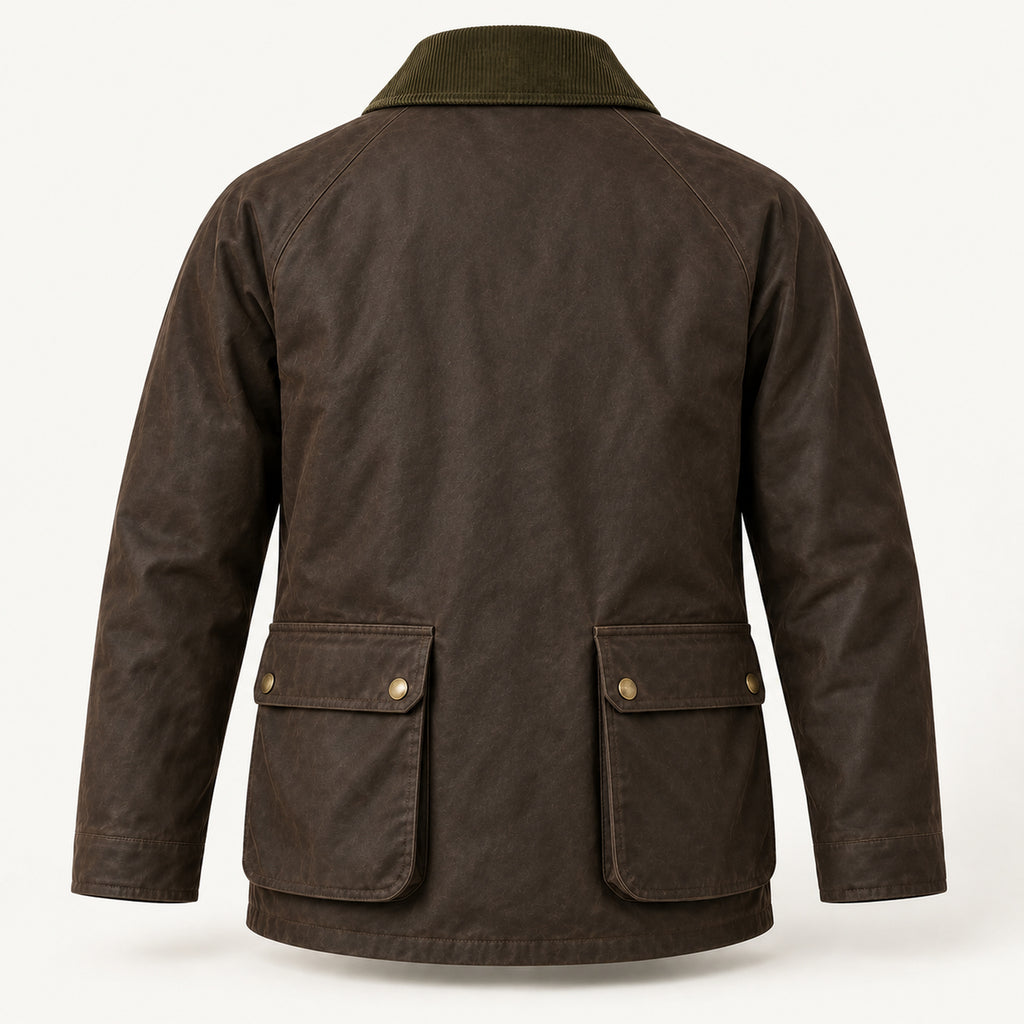 Calder Moor Wax Jacket - Peat Brown