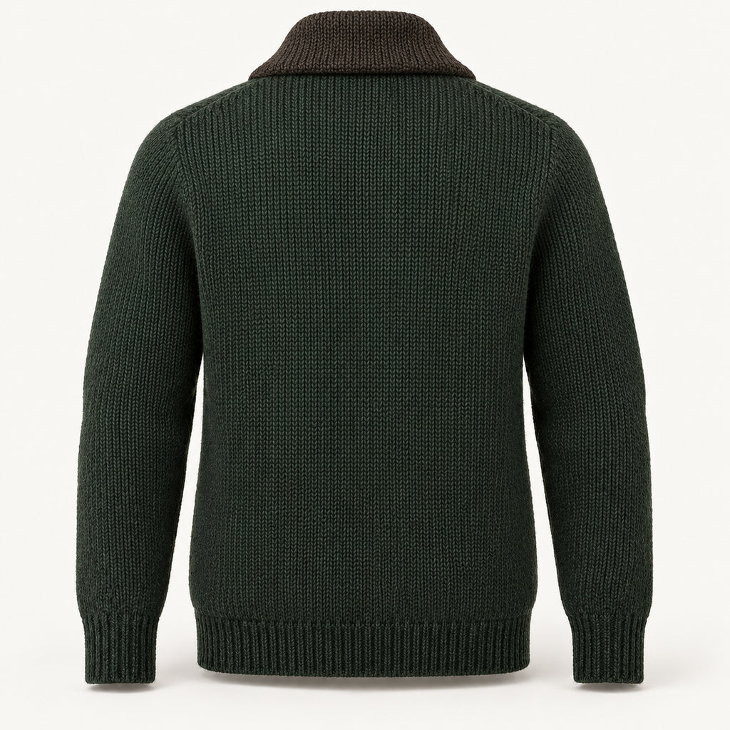 Dalesman Heavy Cardigan - Fell Green