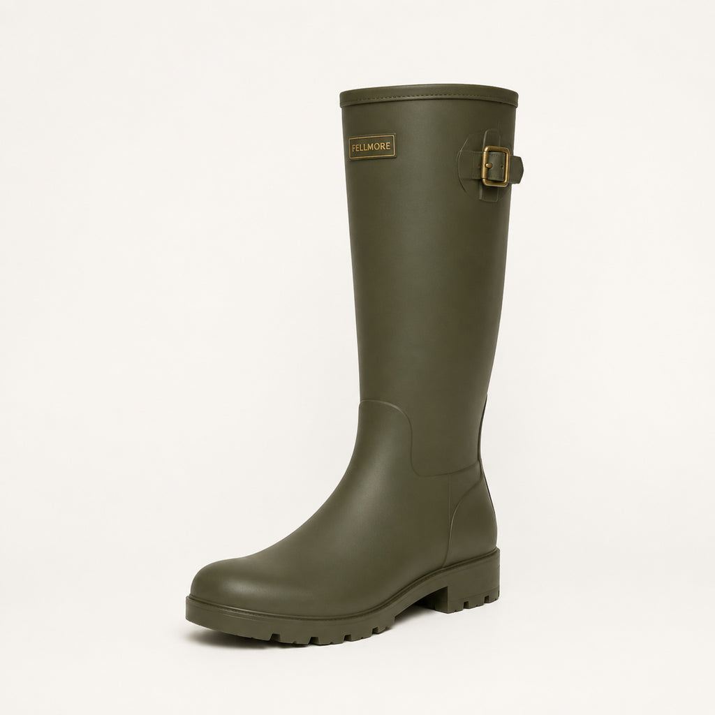 Women's Elmswell Tall Wellington — Fell Green