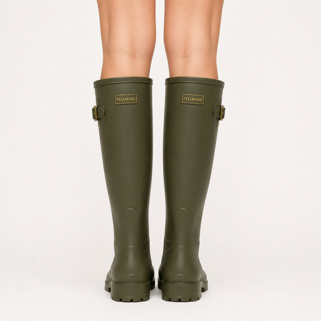 Women's Elmswell Tall Wellington — Fell Green