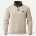 Hawthorn Half-Zip Knit - Bone