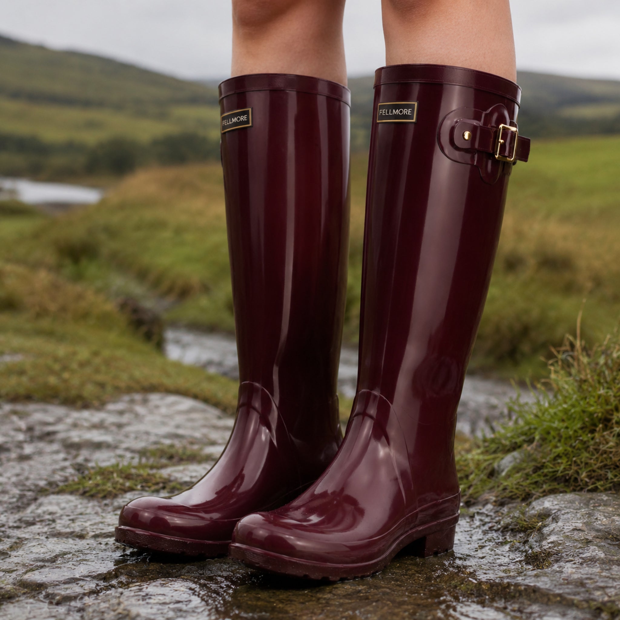 Women's Larkspur Refined Tall — Burgundy