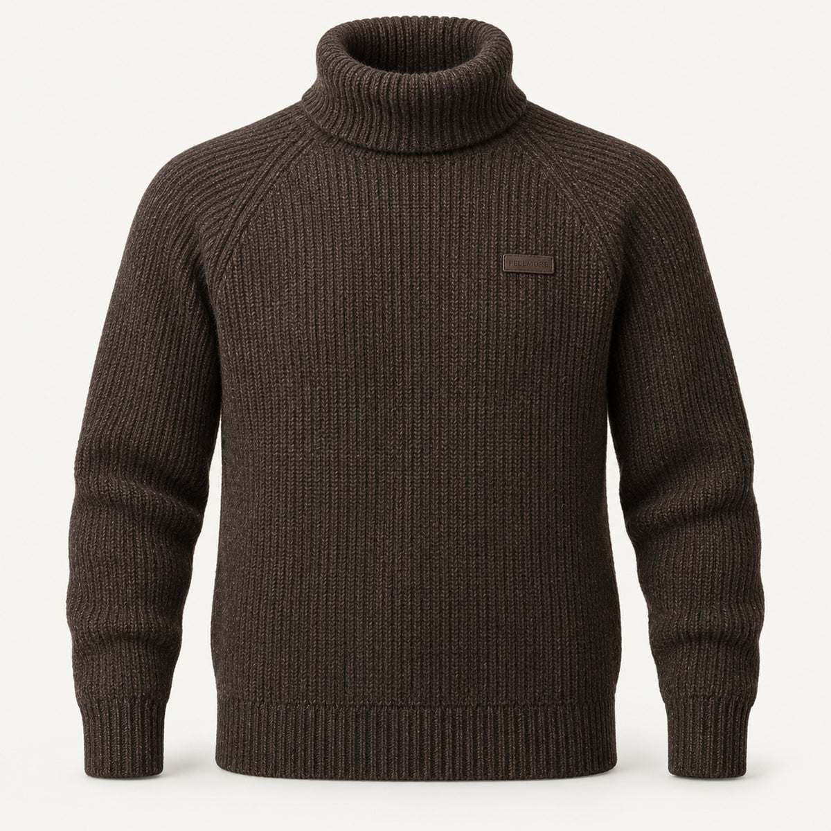North Fell Roll Neck - Peat