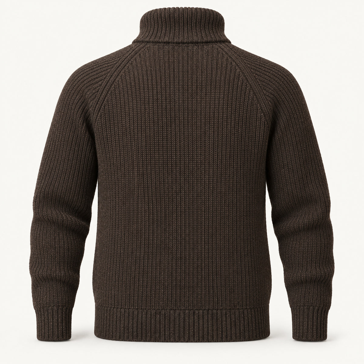 North Fell Roll Neck - Peat