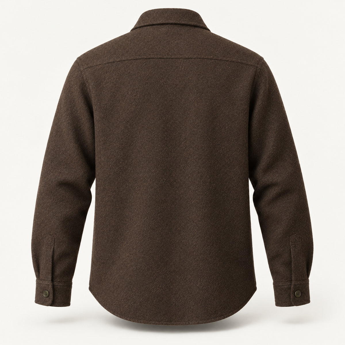Ridgeline Wool Overshirt - Peat