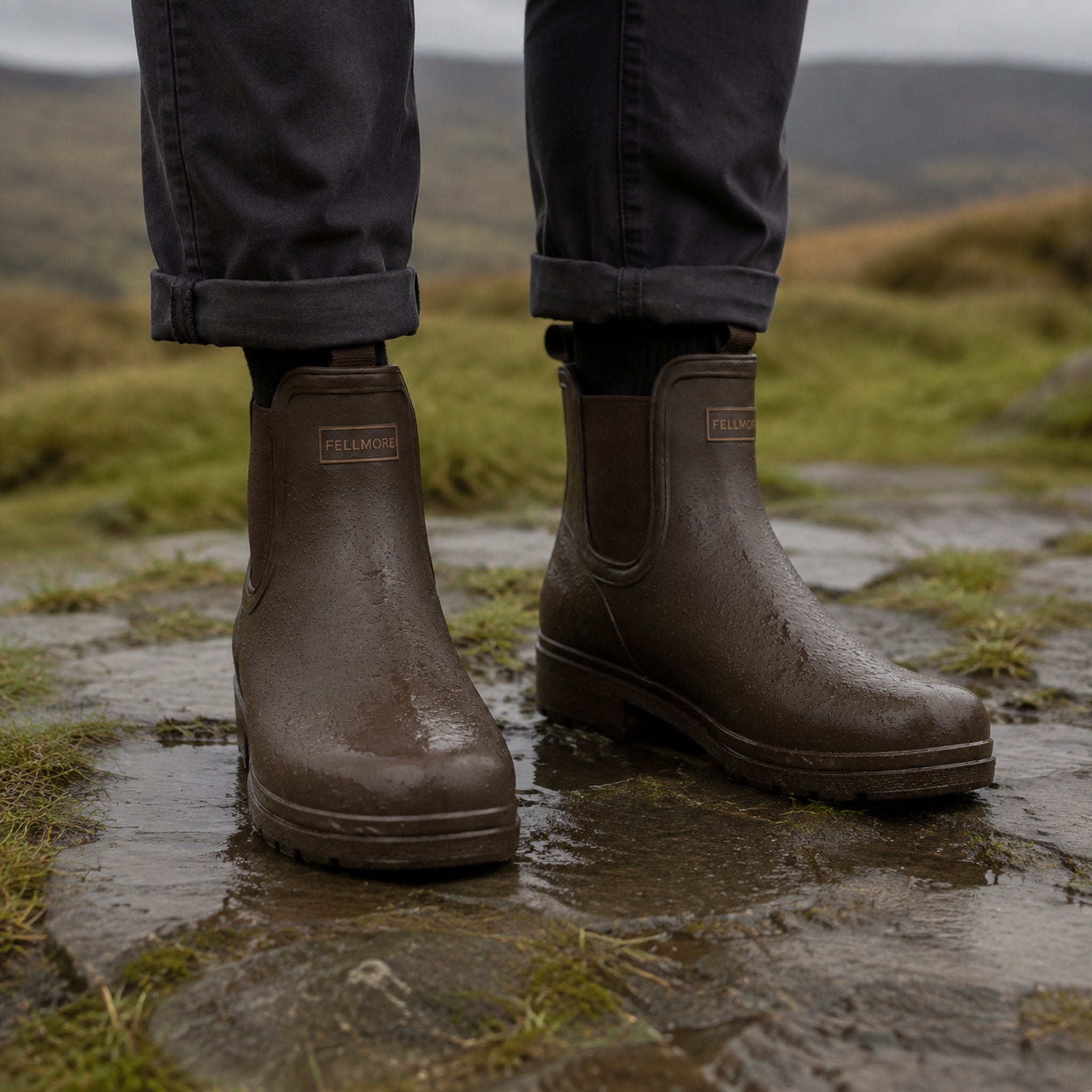 Men's Ripley Ankle Wellington — Peat