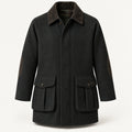 Wensley Wool Shooting Coat - Storm