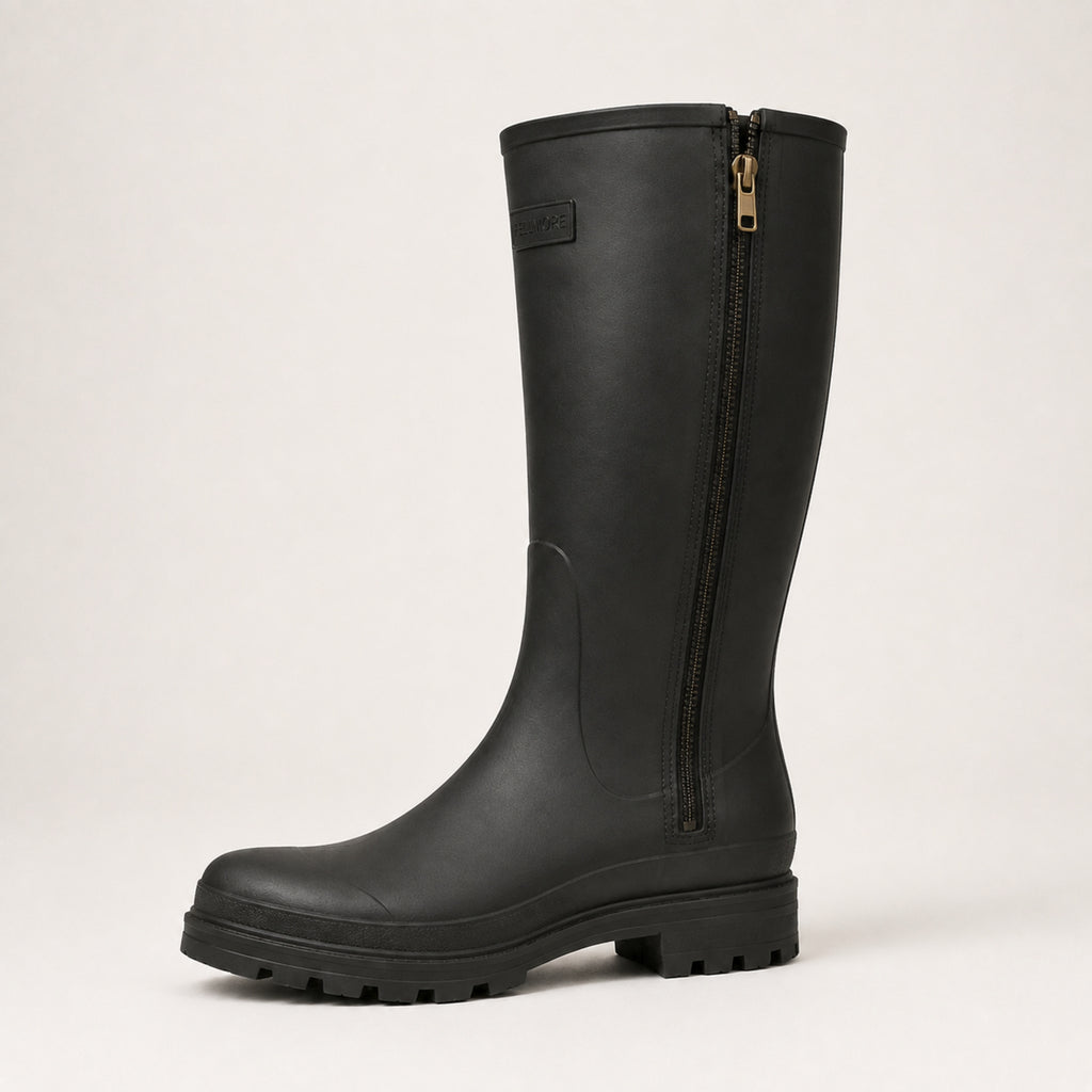 Men's Wickham Side-Zip Wellington — Storm Black