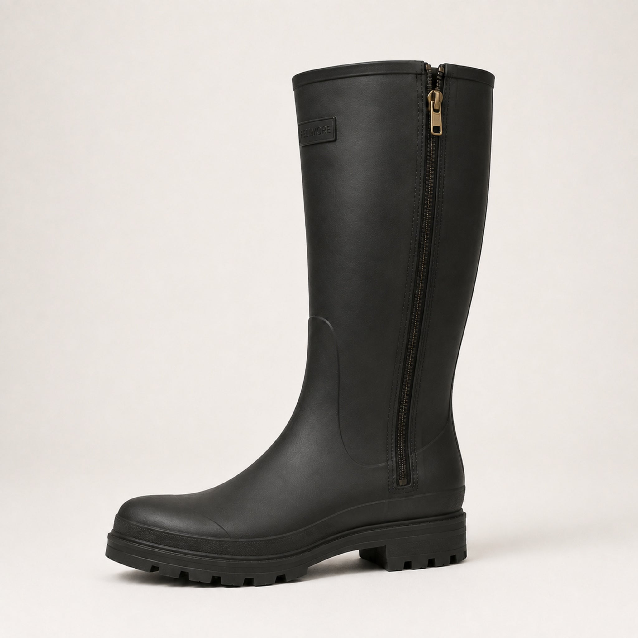 Men's Wickham Side-Zip Wellington — Storm Black